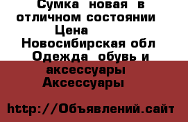 Сумка, новая, в отличном состоянии › Цена ­ 500 - Новосибирская обл. Одежда, обувь и аксессуары » Аксессуары   